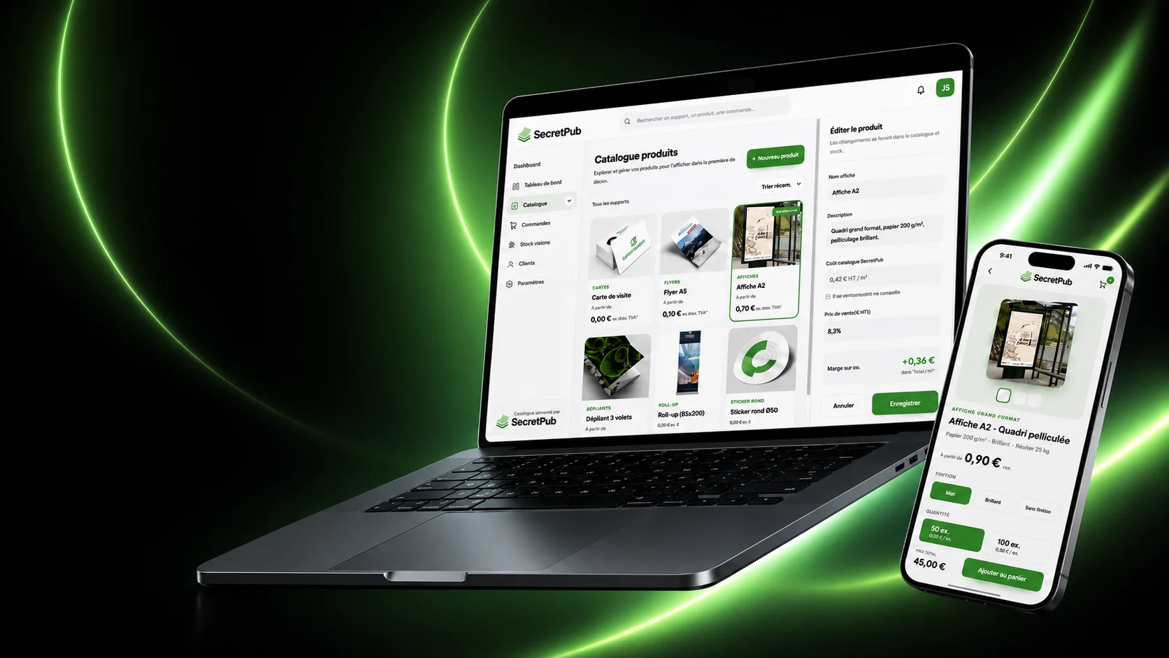 Le catalogue