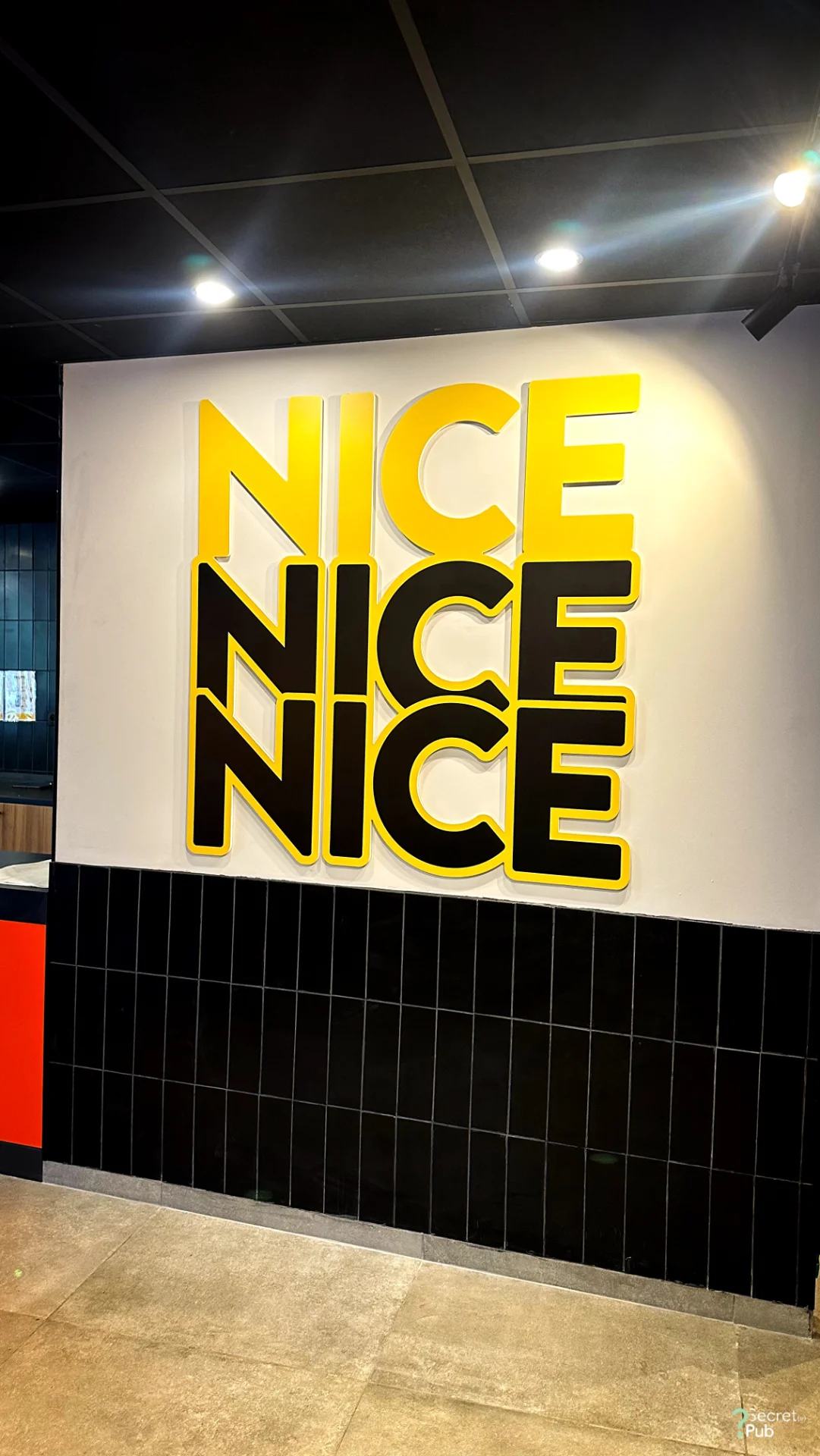 Décoration en PVC imprimé