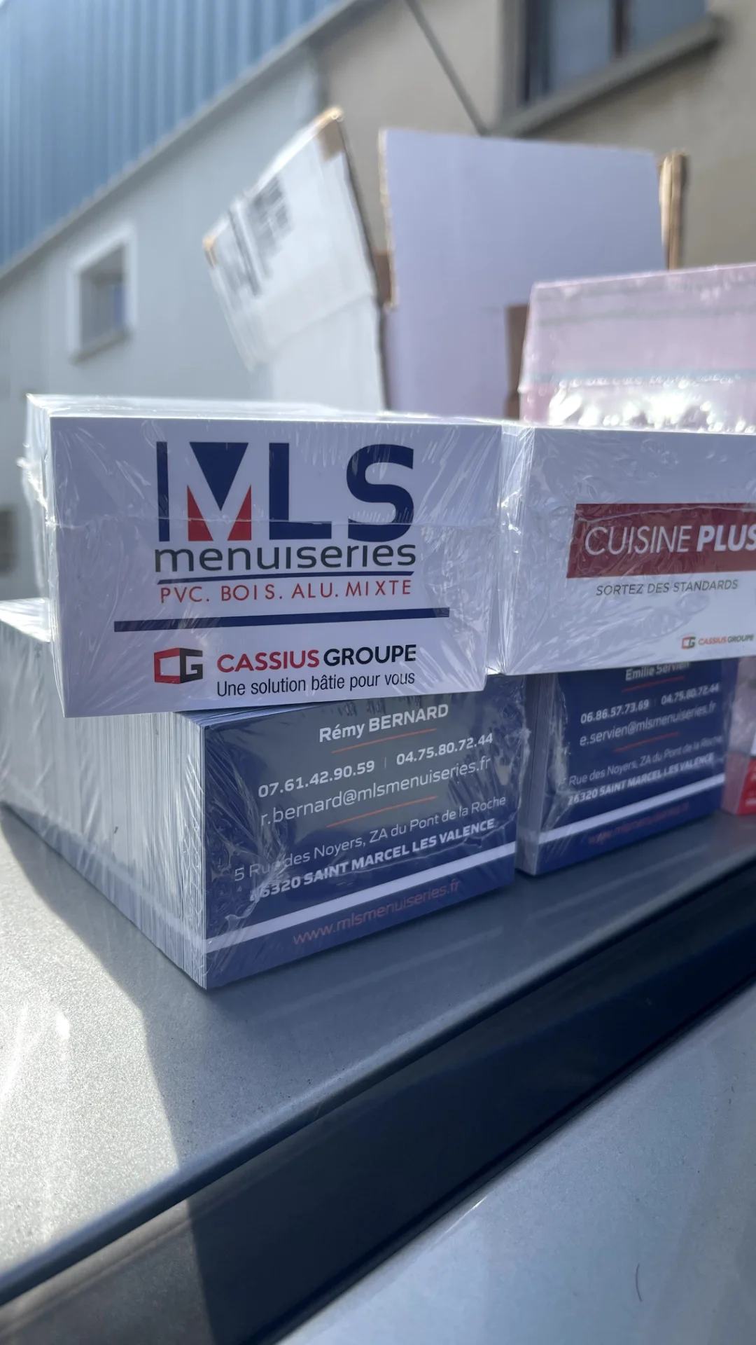 Cartes de visite MLS CUISINE PLUS